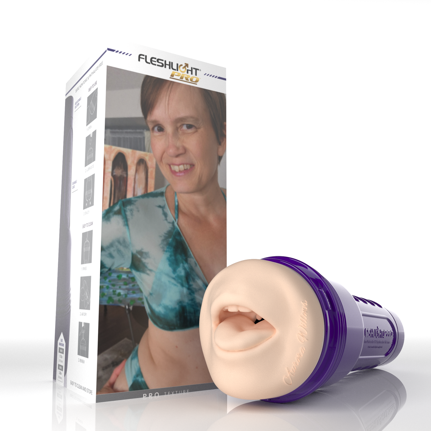 Aurora Willows Kiss Me Allure With Case Fleshlight