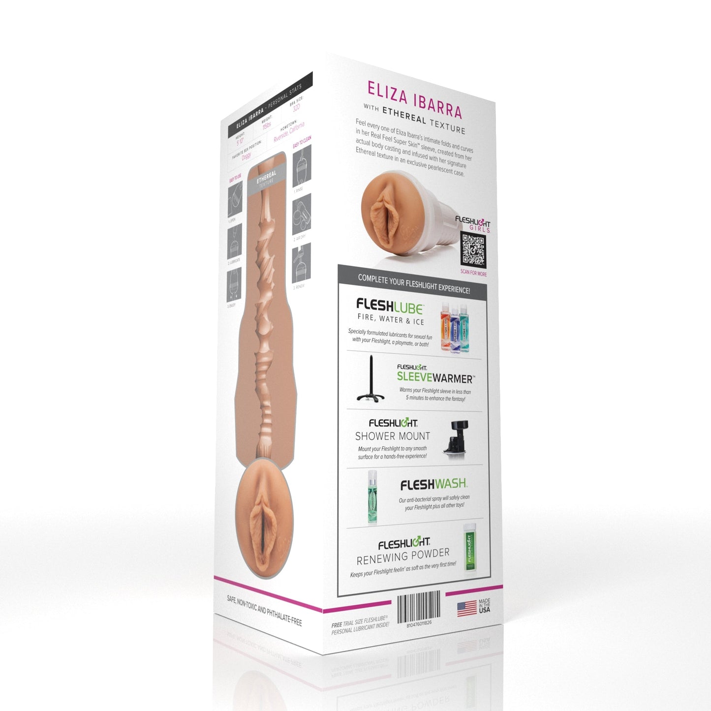 Eliza Ibarra Fleshlight Ethereal (Lady) With case Fleshlight