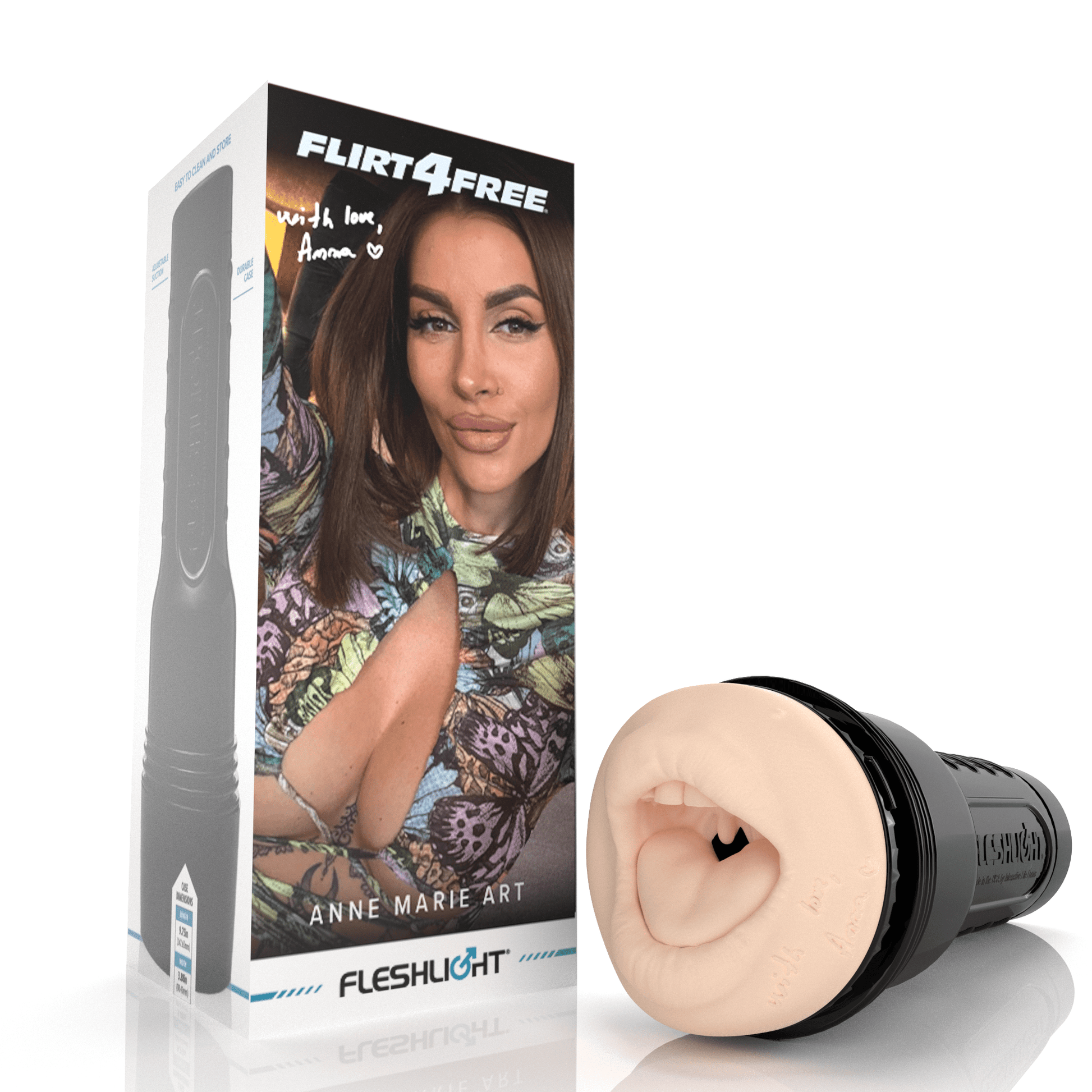 Anne Marie Art Flirt4Free Fleshlight: Mouth Exclusive Mouth Fleshlight