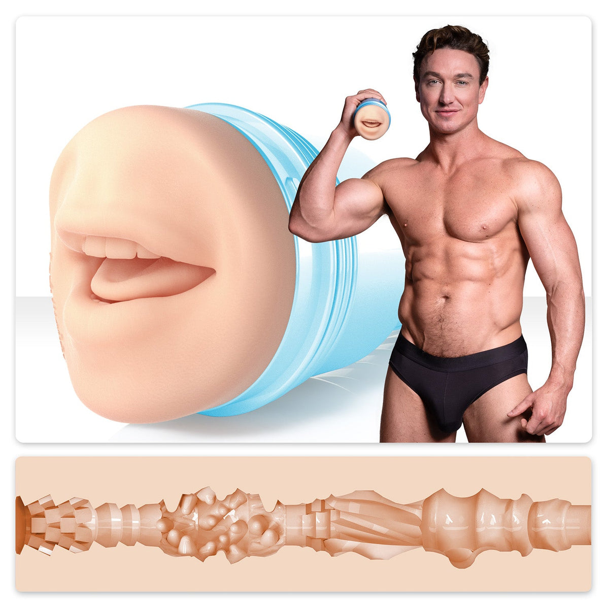 Fleshjack Boy Cade Maddox Stroker Fantasize (Mouth)