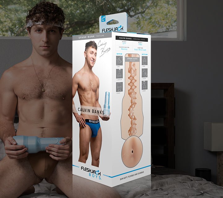 Calvin Banks Spank Bank and Dildo pack