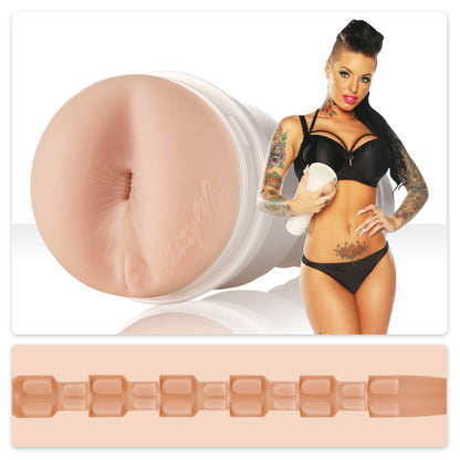 Fleshlight Girl Christy Mack Stroker Booty (Butt) With case