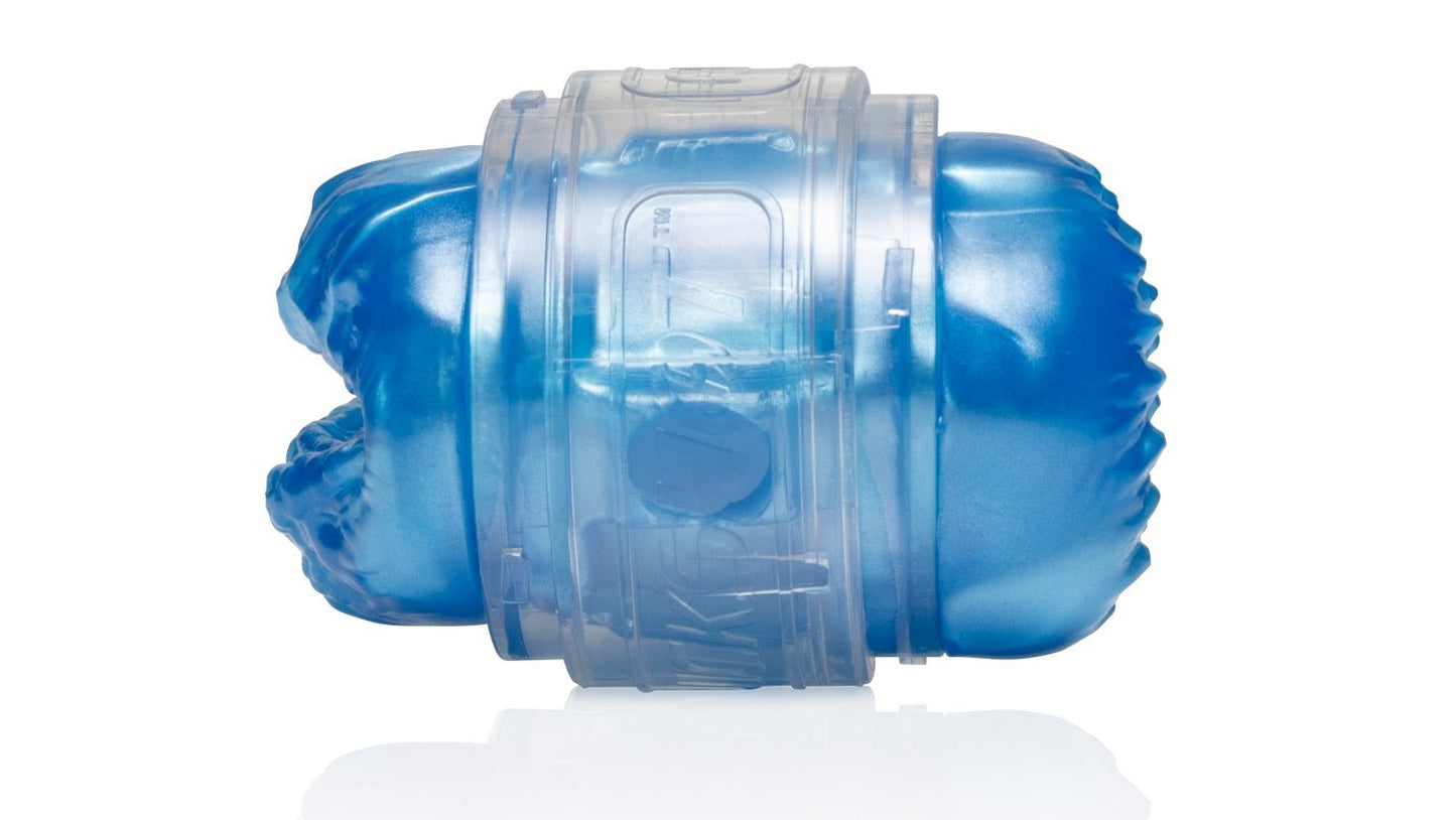 Masturbators Quickshot Alien Butt/Mouth - Metallic Blue