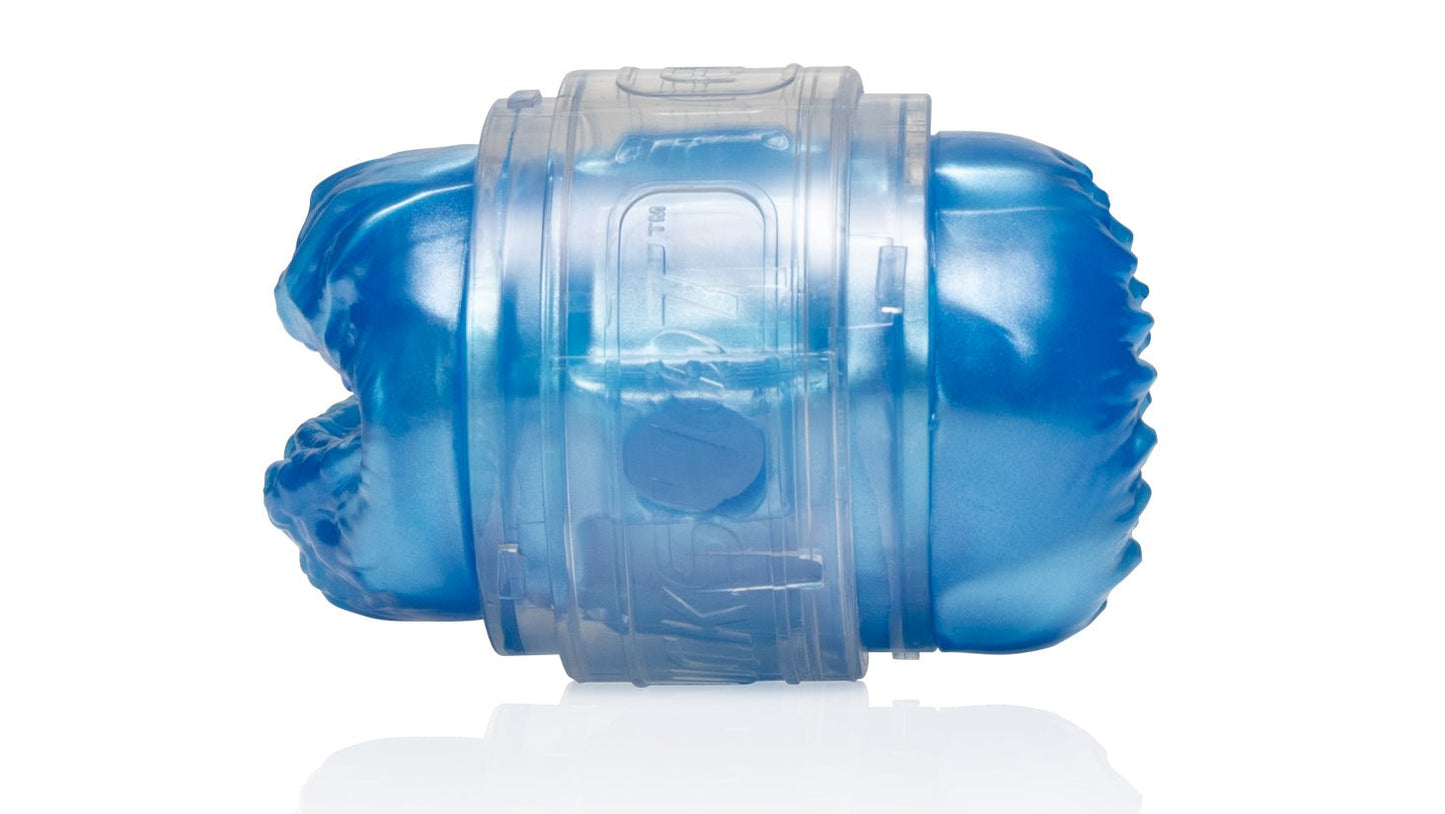 Quickshot Alien Butt/Mouth - Metallic Blue - Fleshlight