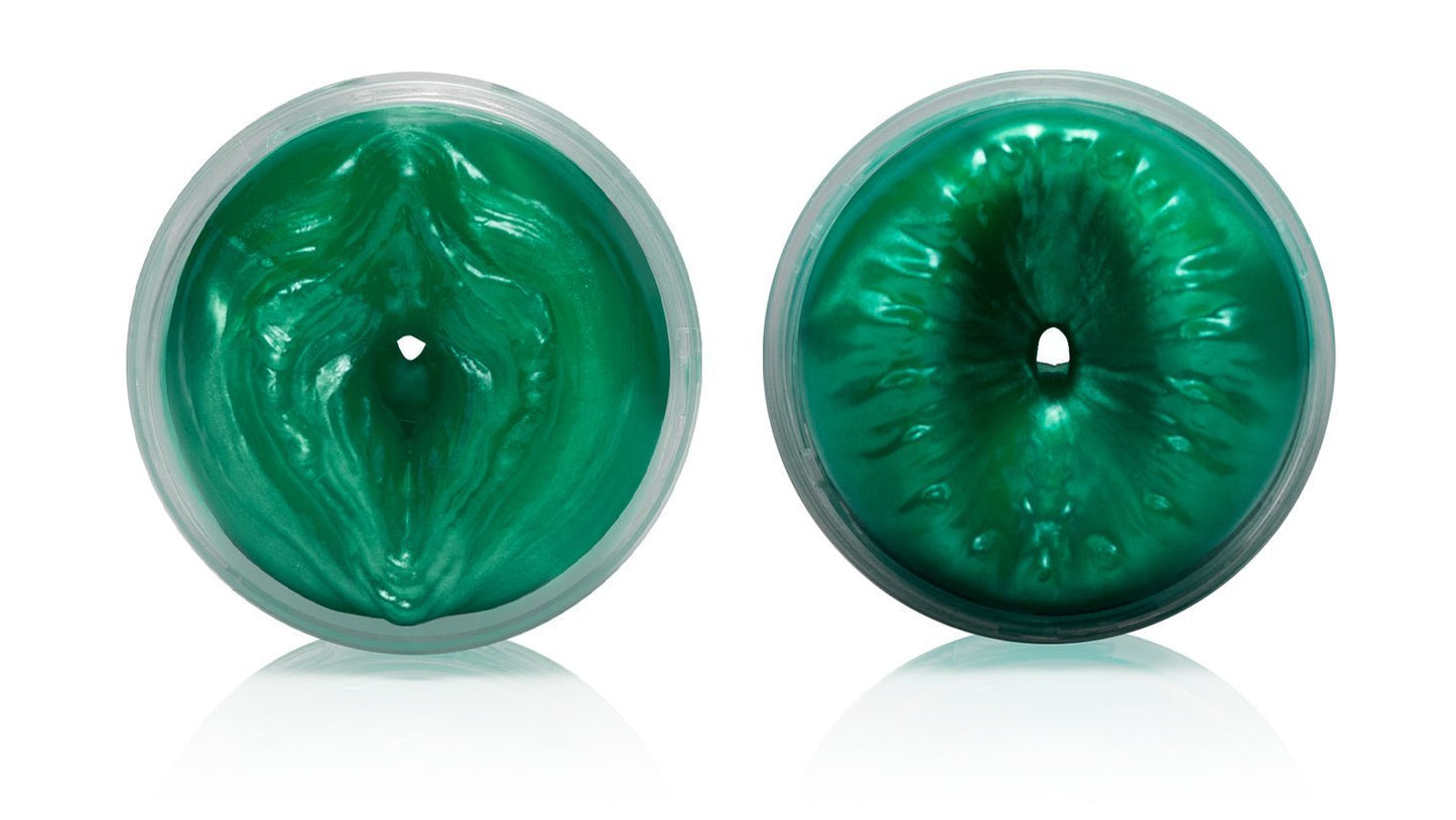 Masturbators Quickshot Alien Lady/Butt - Metallic Green