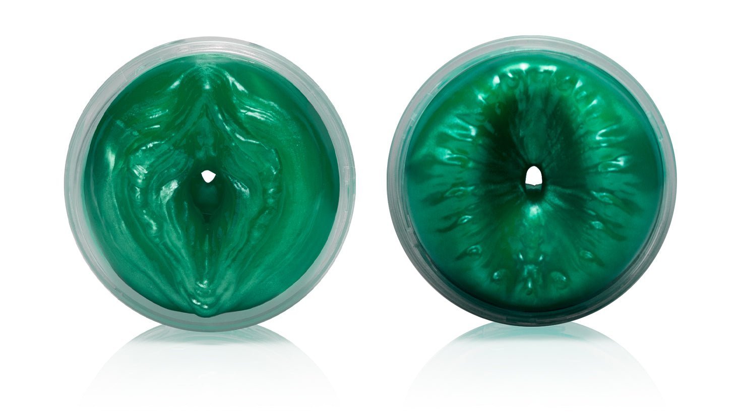 Masturbators Quickshot Alien Lady/Butt - Metallic Green