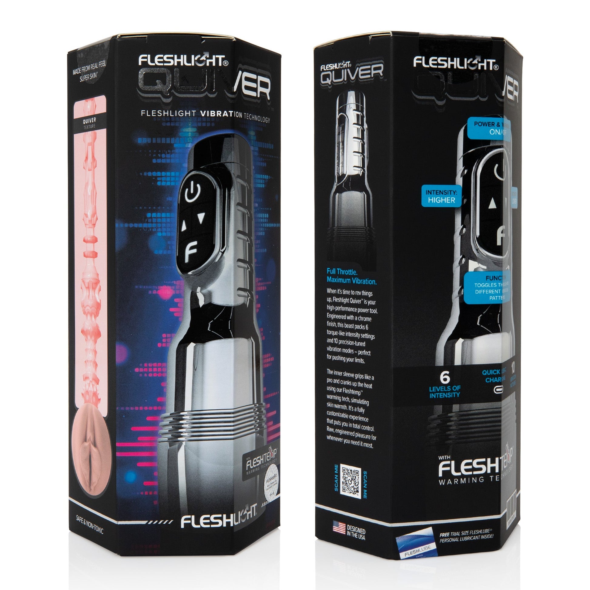 Masturbators Quiver – Rechargeable Vibrating Stroker