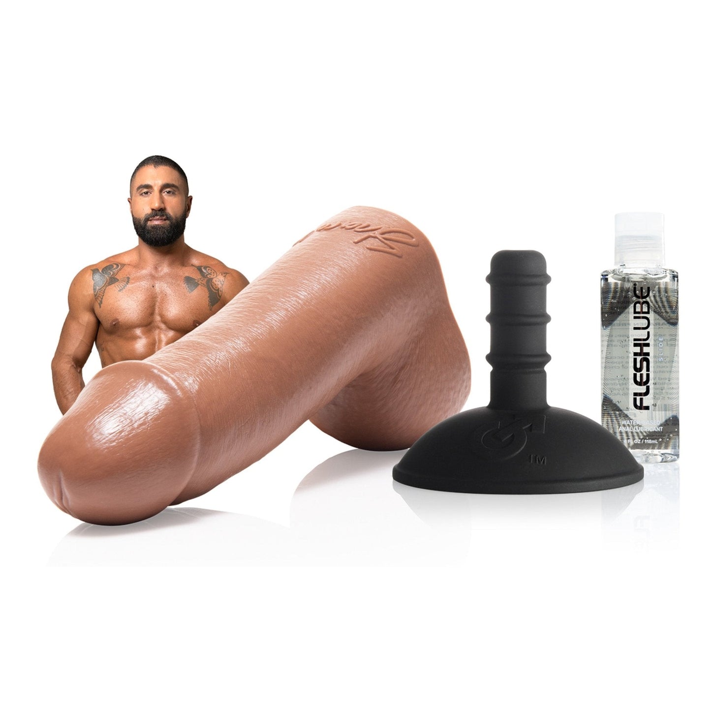 Sharok Dildo Pack With Fleshlube Slide