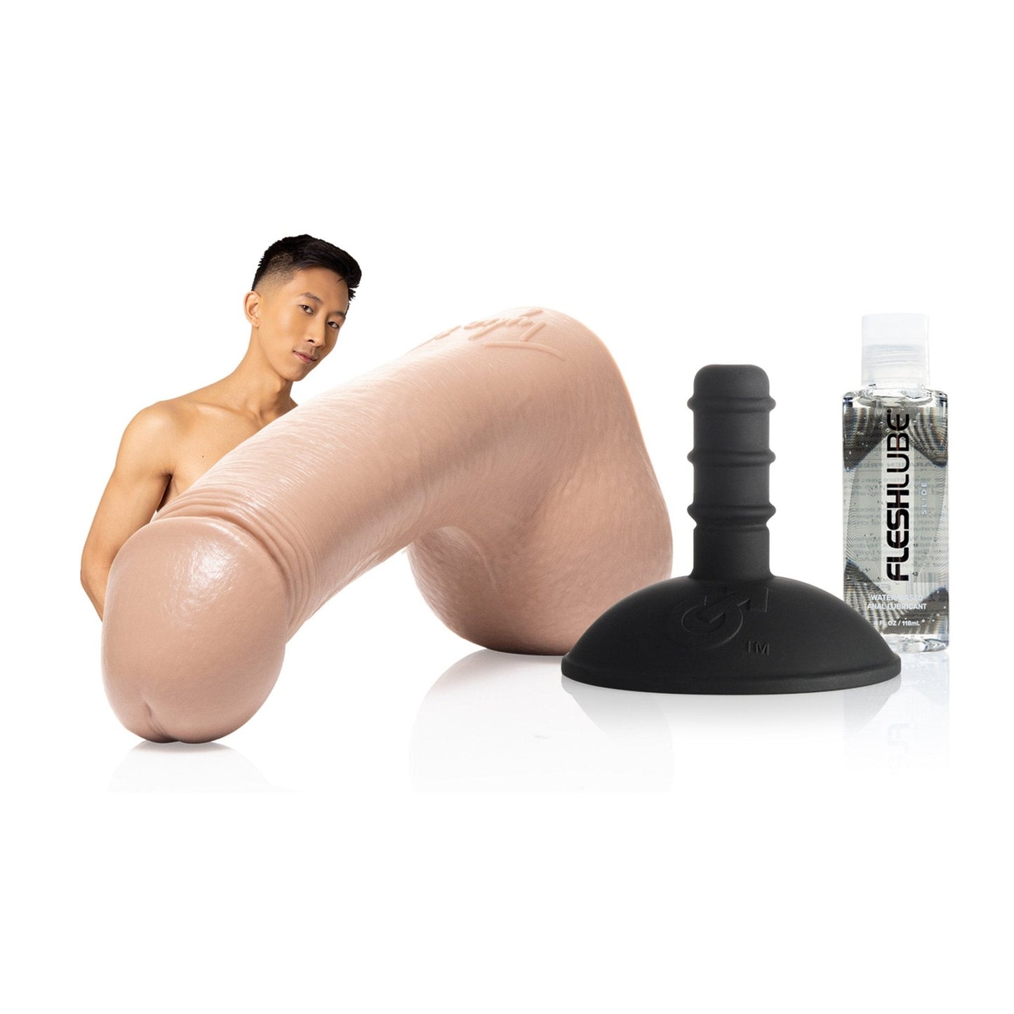 Tyler Wu Dildo Pack With Fleshlube Slide